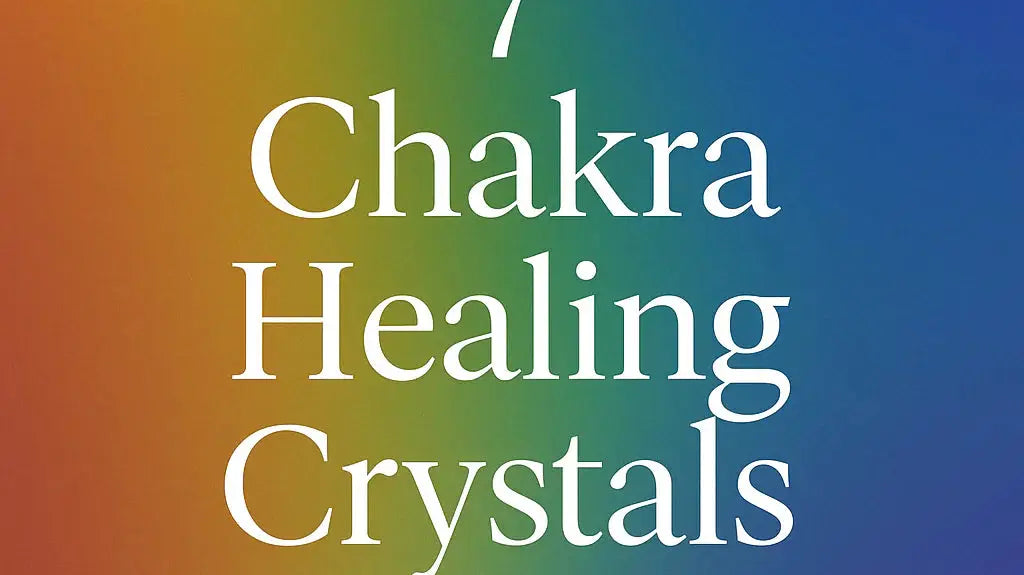 7 Chakra Healing Crystals for Energy Balance and Wellness Shine Purity