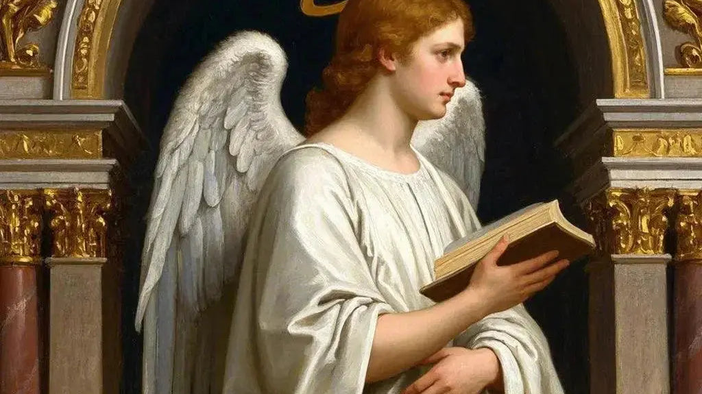 Archangel Raphael & Green Crystals – Healing & Balance Shine Purity