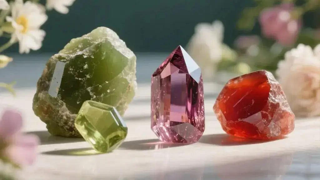 August Birthstones Guide: Peridot, Spinel & Sardonyx for Energy, Balance & Better Sleep Shine Purity