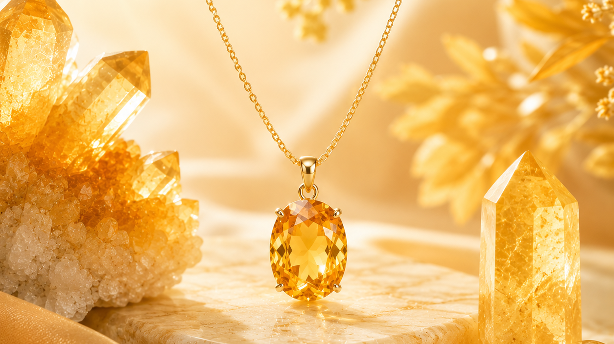Citrine Necklace Meaning: Guide to Symbolism and Choice Shine Purity