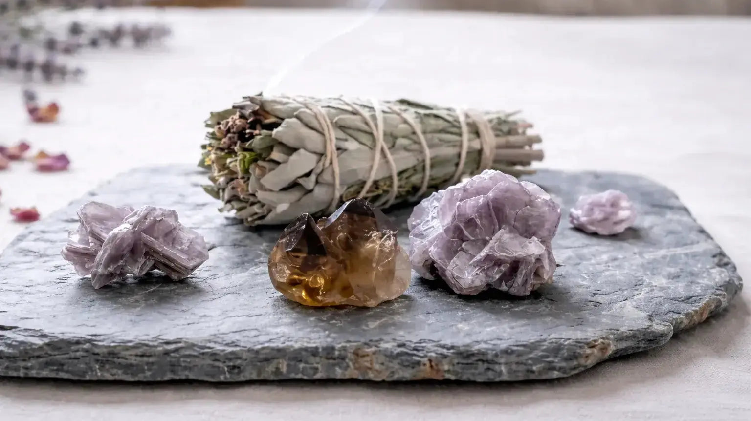 Emotional Spring Cleaning Before the Season Changes: A Guide to Emotional Detox with Smoky Quartz and Lepidolite Shine Purity