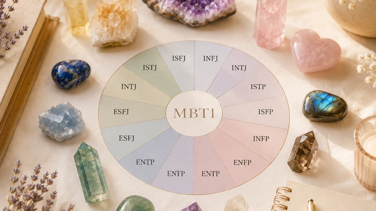 MBTI & Crystals – The Perfect Match for Your Personality Shine Purity