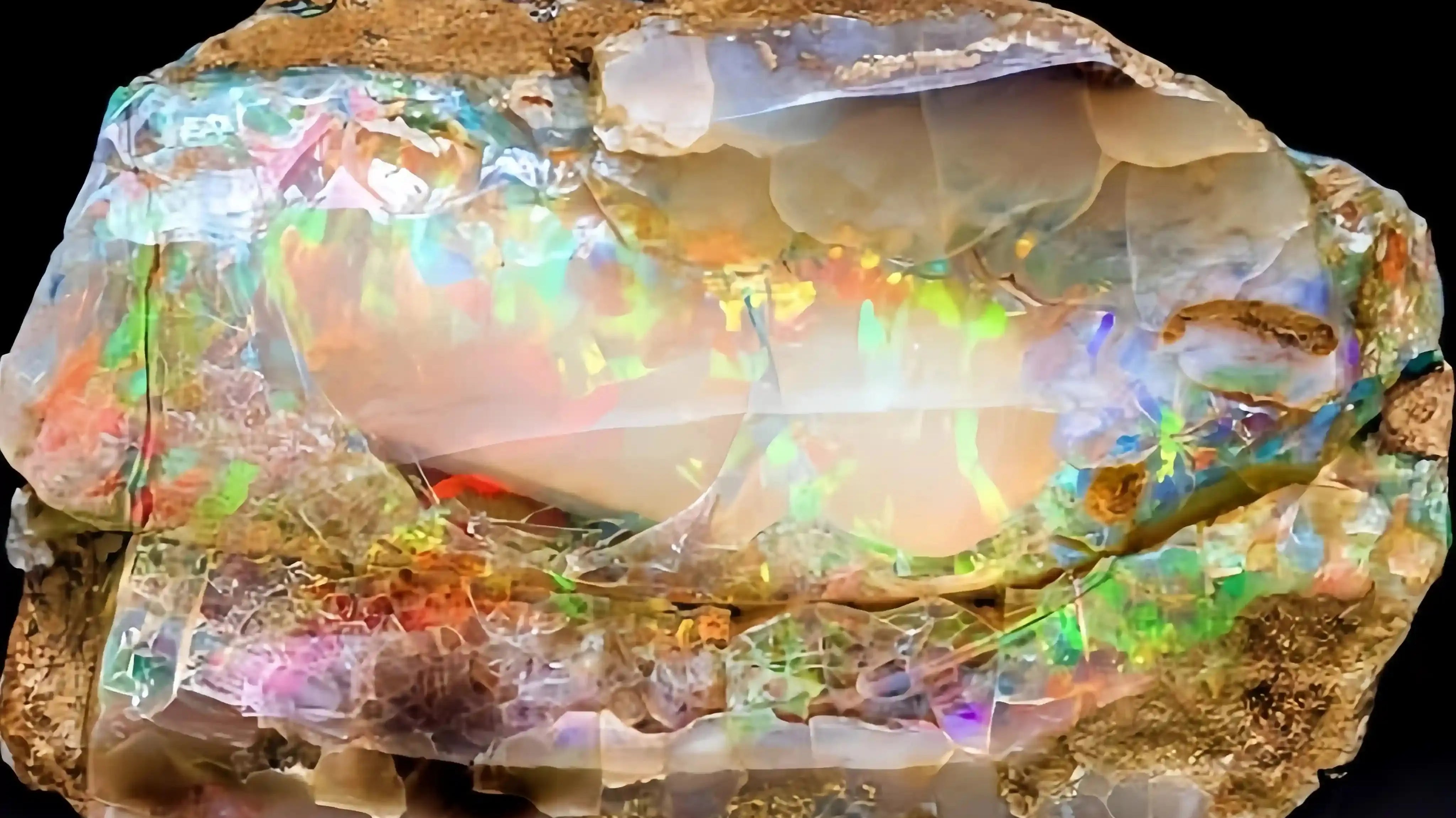 Opal: Ignite Your Creative Fire with the Rainbow Gem That Heals Emotional Waves Shine Purity