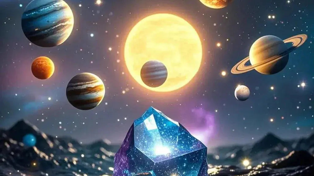 Seven-Planet Alignment:Crystal Healing for Manifestation Shine Purity