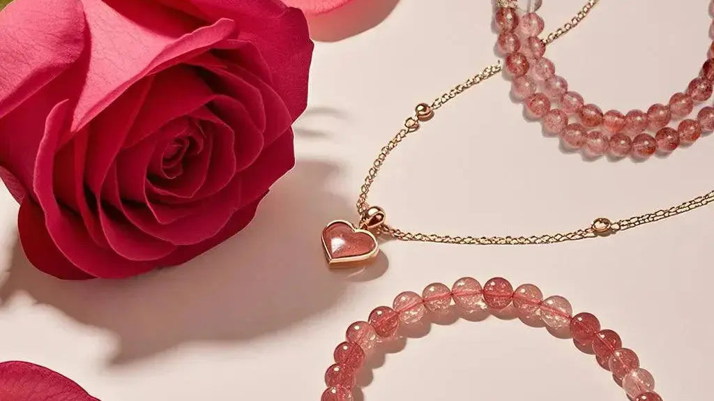 Strawberry Quartz : A Romantic Gemstone of Sweet Energy Shine Purity