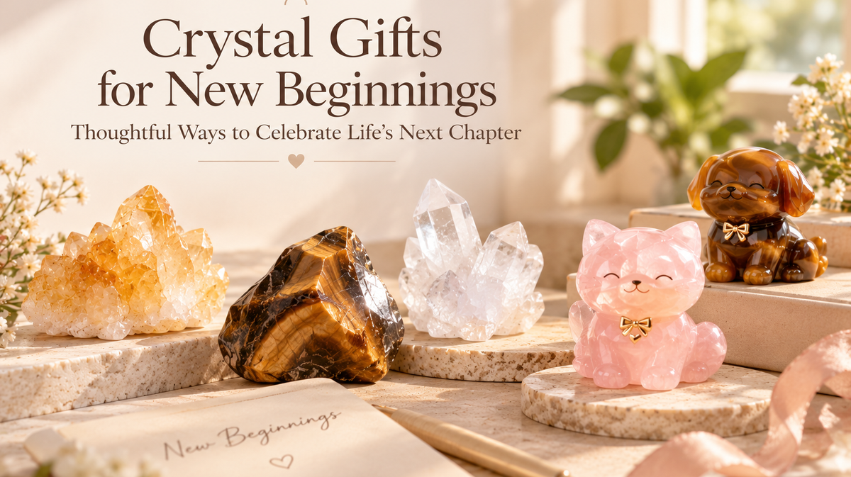 Crystal Gifts for New Beginnings: Thoughtful Ways to Celebrate Life’s Next Chapter