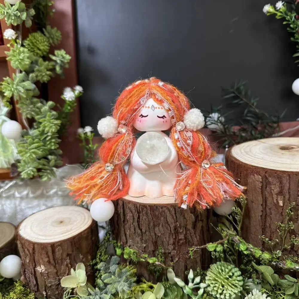 Customize | Wisha Crystal Wish Girl Figurine Shinepurity