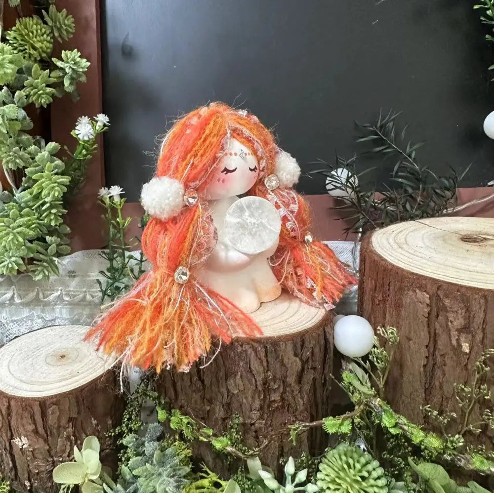 Customize | Wisha Crystal Wish Girl Figurine Shinepurity