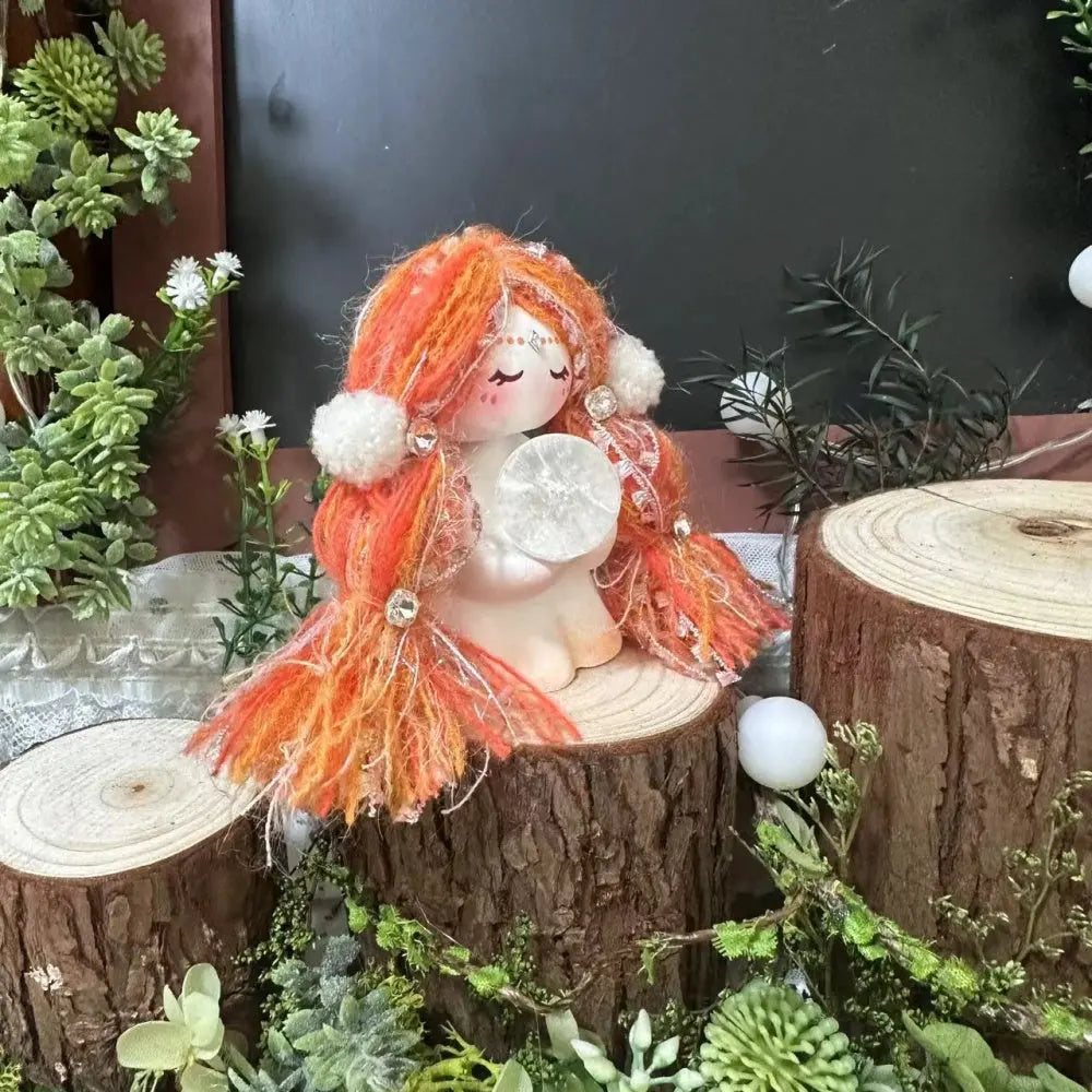 Customize | Wisha Crystal Wish Girl Figurine Shinepurity