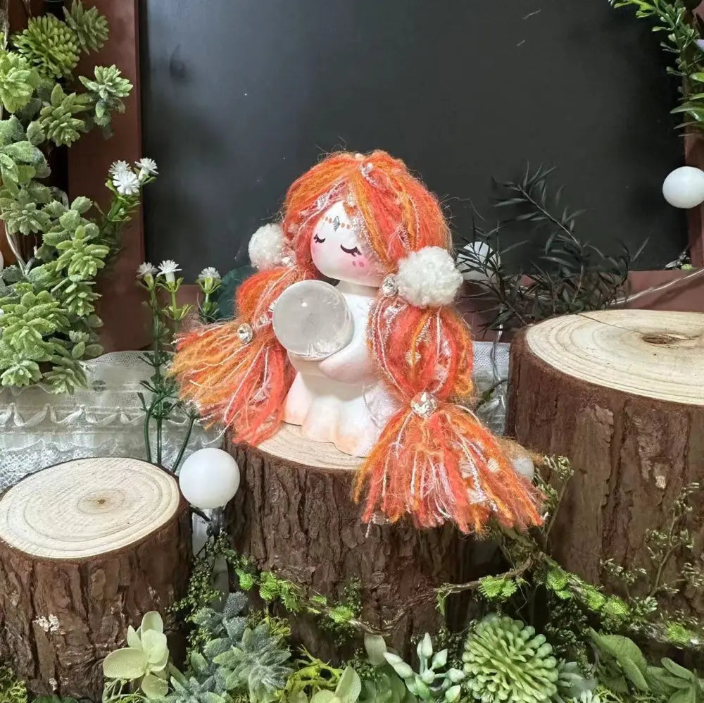 Customize | Wisha Crystal Wish Girl Figurine Shinepurity