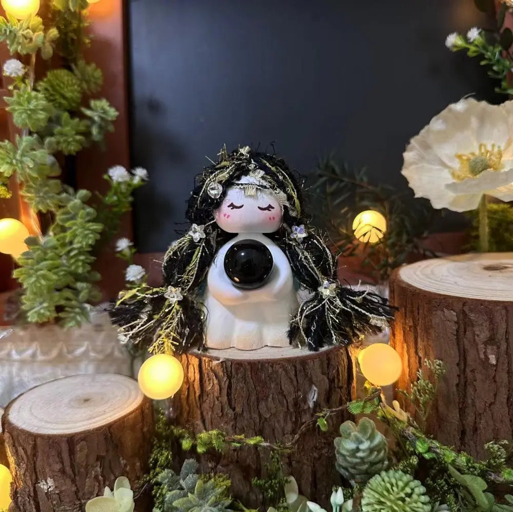 Customize | Wisha Crystal Wish Girl Figurine Shinepurity
