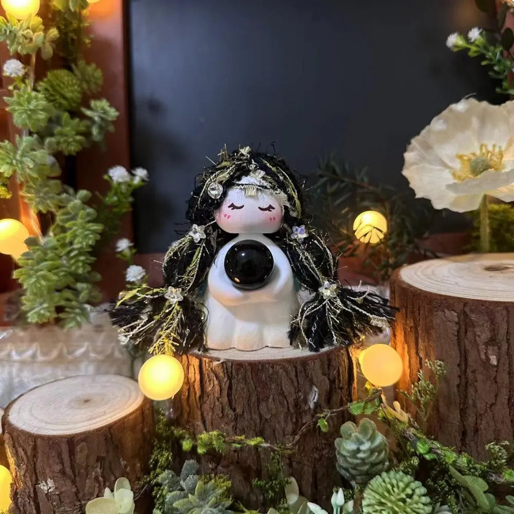 Customize | Wisha Crystal Wish Girl Figurine Shinepurity