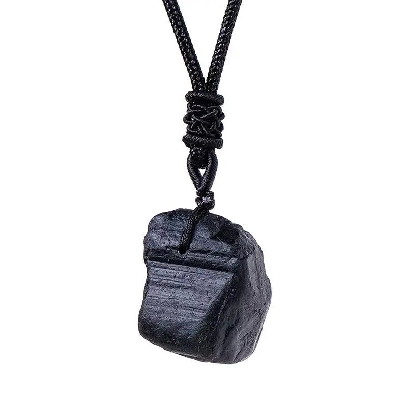 Natural Raw Crystal Pendant Necklace - Shinepurity