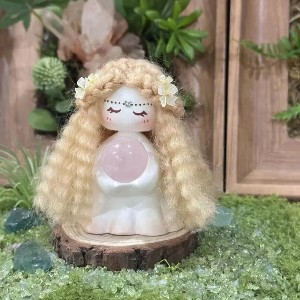 Customize | Wisha Crystal Wish Girl Figurine Shinepurity
