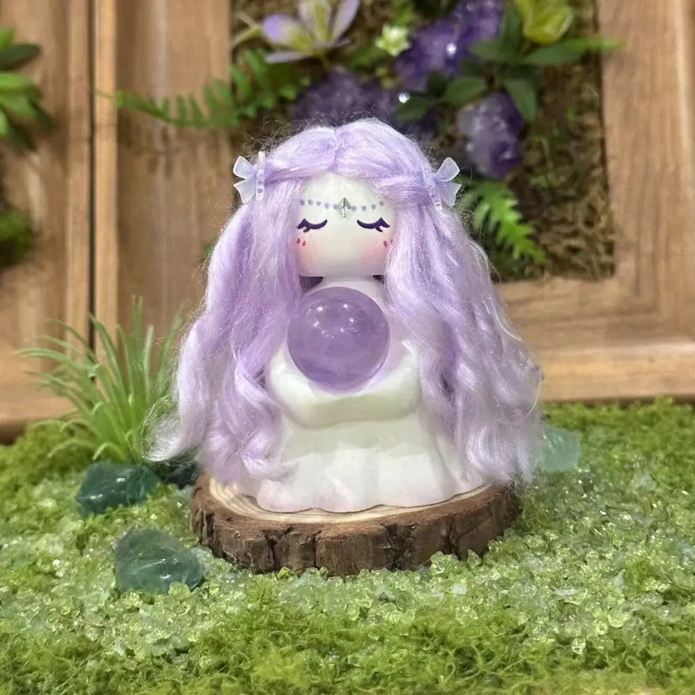 Customize | Wisha Crystal Wish Girl Figurine Shinepurity