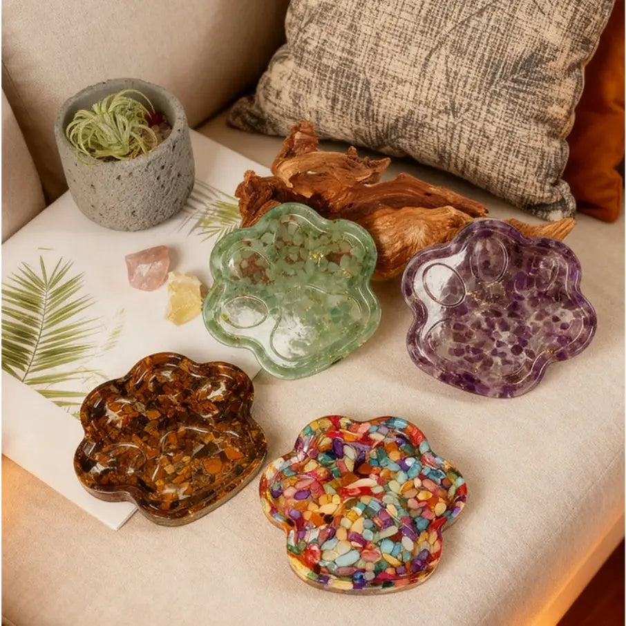 Crystal Chip Cat Paw Multi-Functional Tray Shinepurity