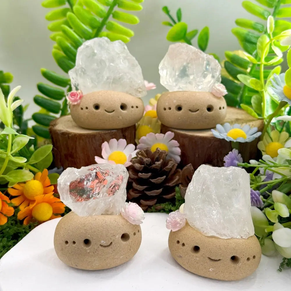 Whisper of Light Clear Quartz Chips Crystal Pet Shinepurity