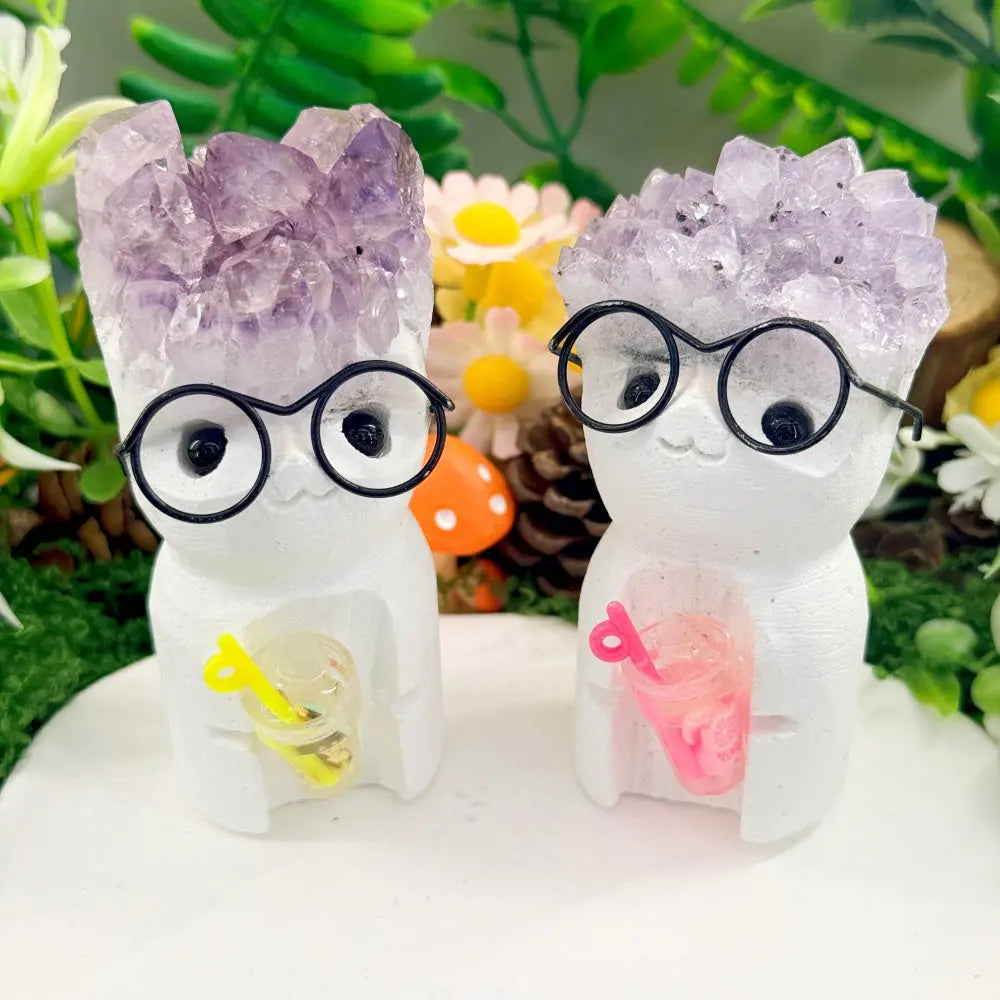 A Little Amethyst Crystal Decor for Your Desk Shinepurity