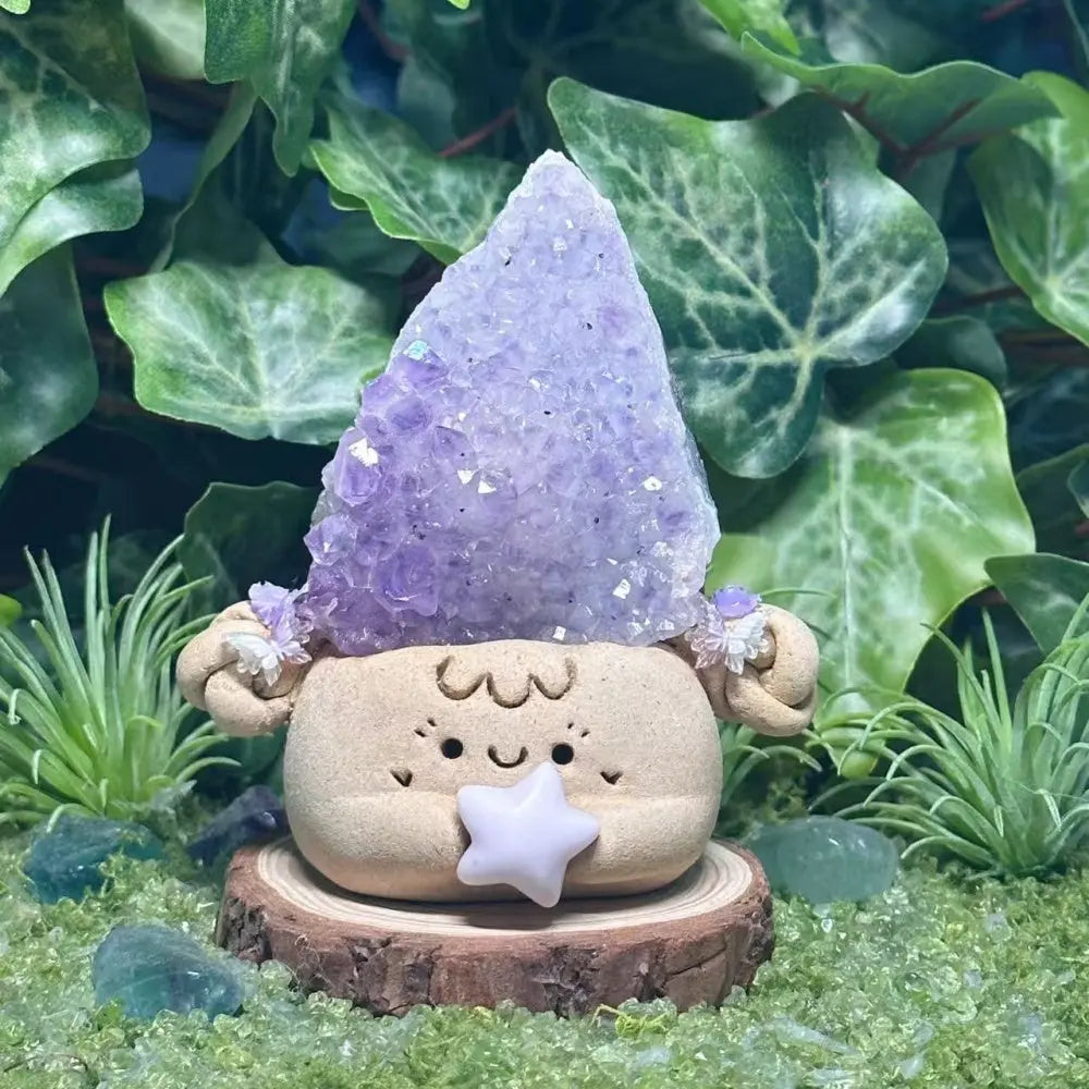 A Little Amethyst Starlight Crystal Pet Shinepurity
