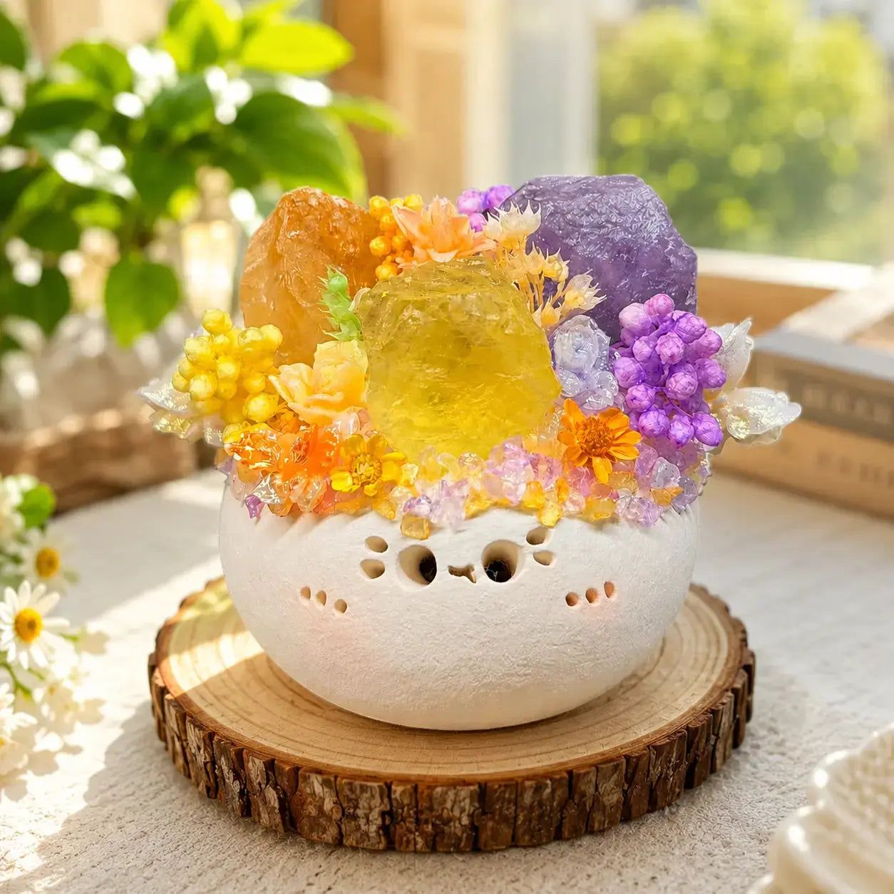 Secret Garden Crystal Pet Handmade Decor Shinepurity