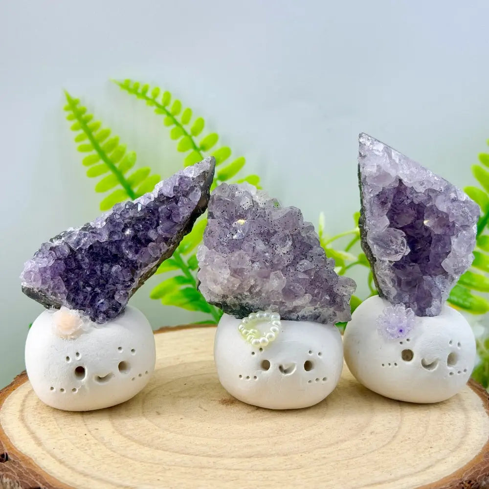 Mood-Soothing Amethyst Crystal Pet Shinepurity