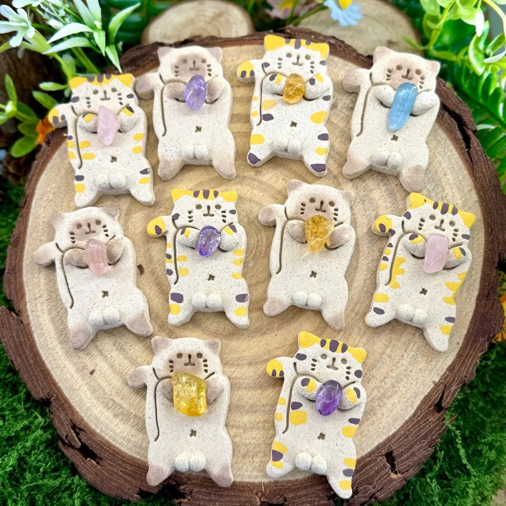 Cute Crystal Kitty Fridge Magnet(Shipped Randomly) Shinepurity