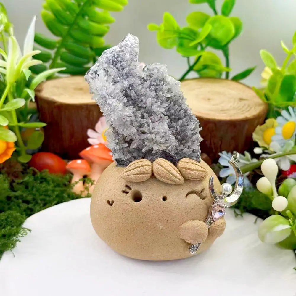 A Quiet Chrysanthemum Crystal Pet Shinepurity