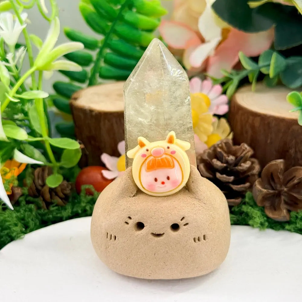 Taurus Citrine Crystal Pet | Bring Warmth and Stability into Your Everyday Shinepurity