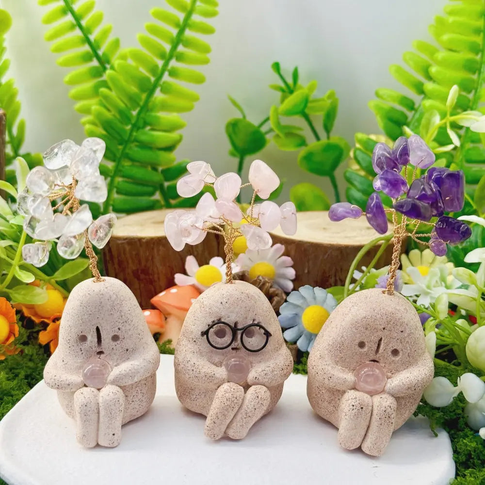 Emotion-Healing Calm Buddy Crystal Pet Shinepurity