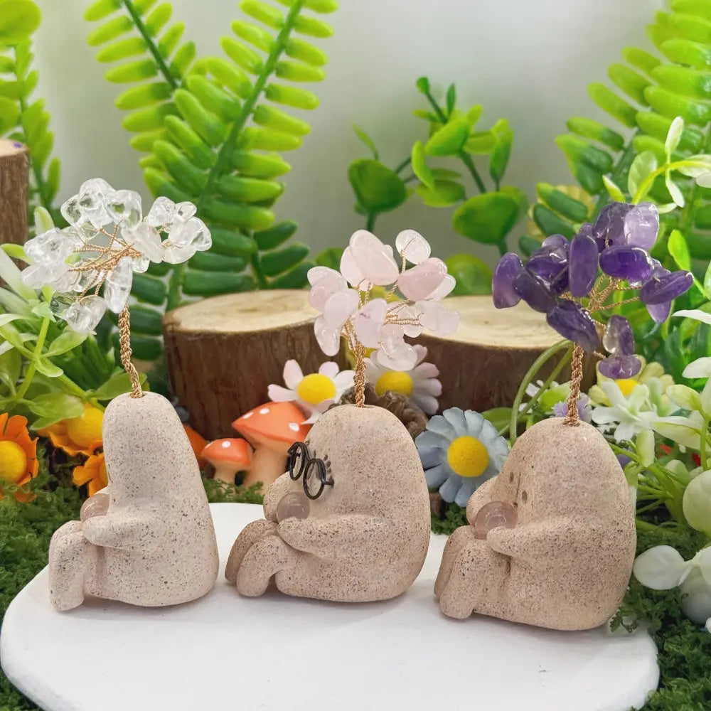 Emotion-Healing Calm Buddy Crystal Pet Shinepurity