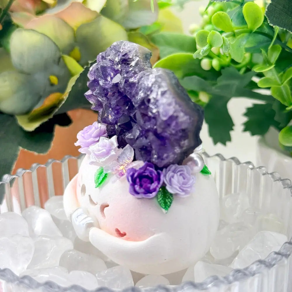 Amethyst Heart Crystal Pet Bringing Softness into Everyday Life Shinepurity