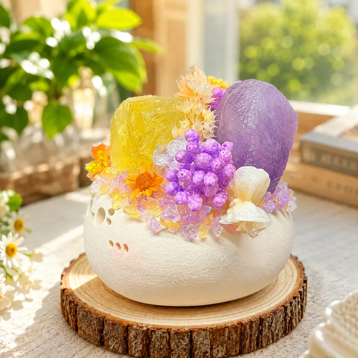 Secret Garden Crystal Pet Handmade Decor Shinepurity