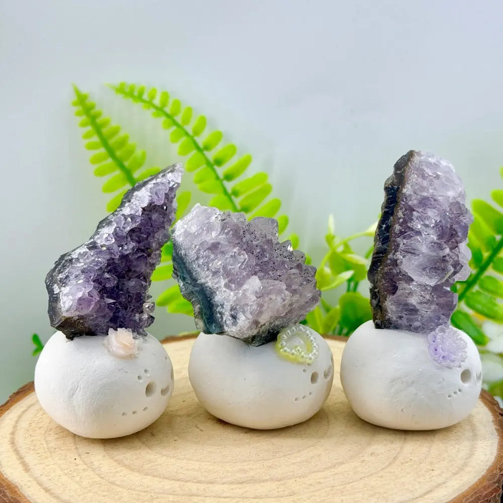 Mood-Soothing Amethyst Crystal Pet Shinepurity
