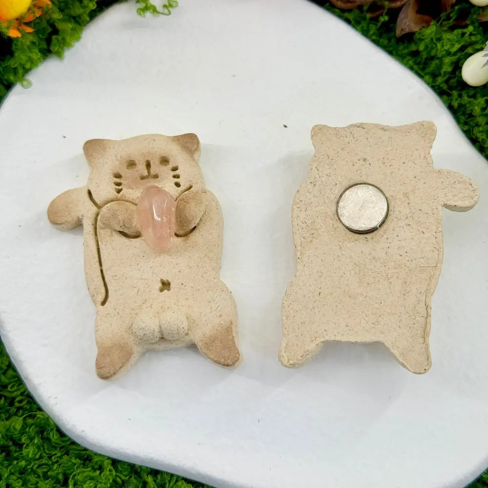Cute Crystal Kitty Fridge Magnet(Shipped Randomly) Shinepurity