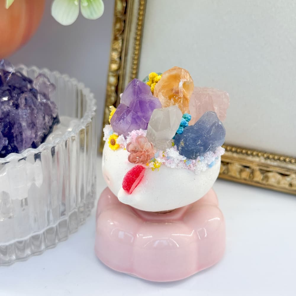 Tiny Rotating Crystal Pet Figurine Shinepurity