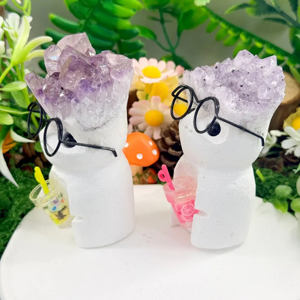 A Little Amethyst Crystal Decor for Your Desk Shinepurity