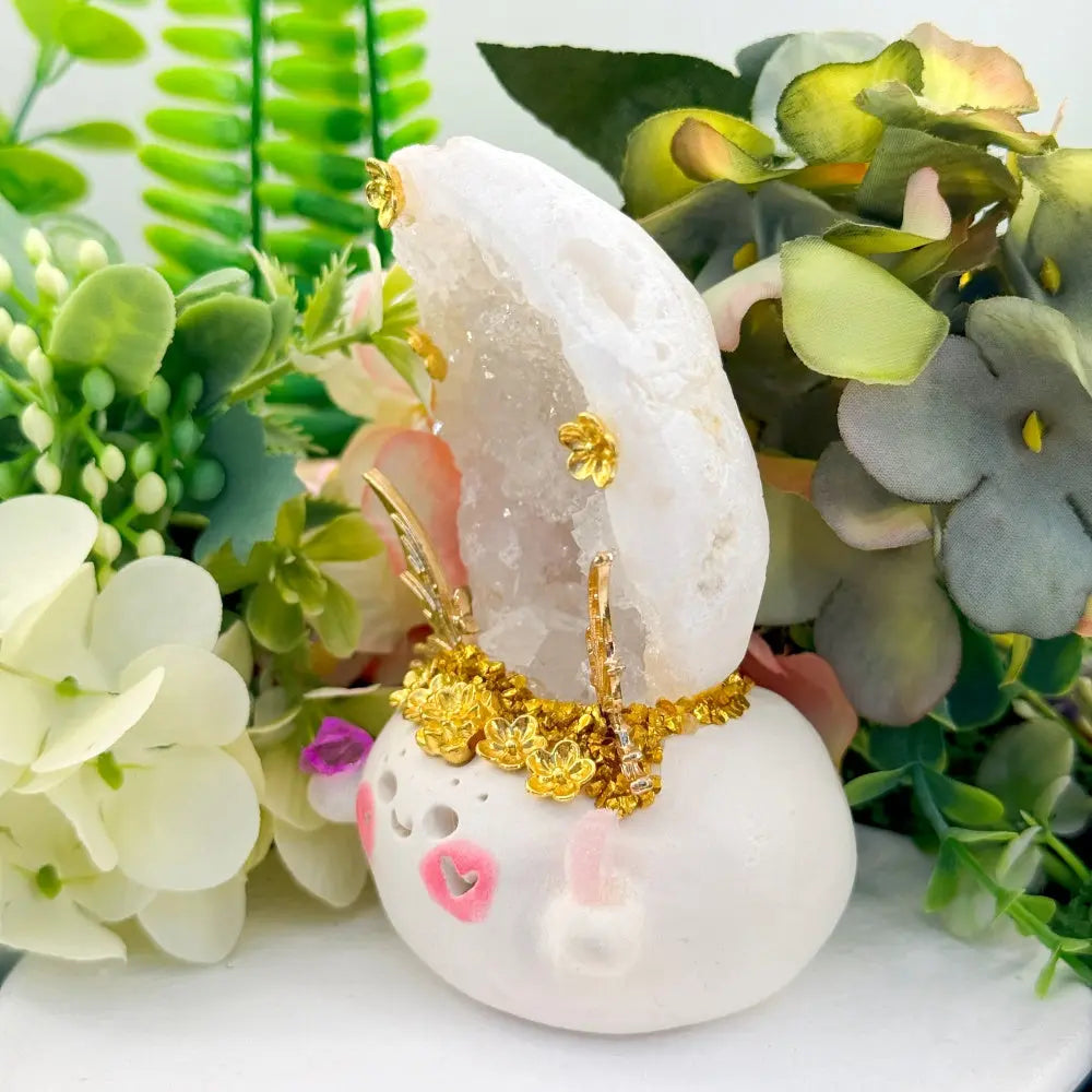 Clear Quartz Geode Crystal Pet A Quiet Little World of Light Shinepurity
