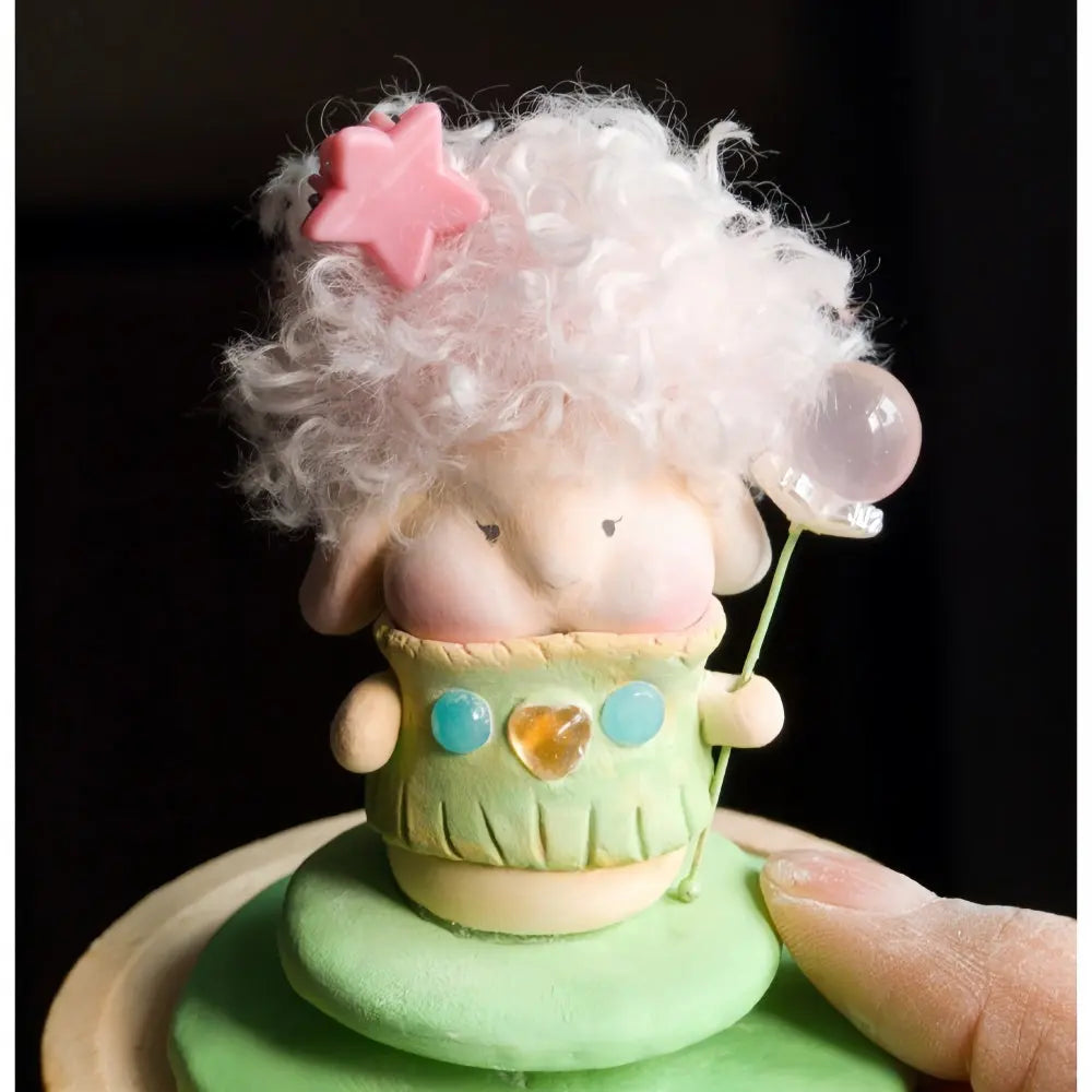 Customize | Soft & Adorable Rose Quartz Balloon Bunny Crystal Pet Shinepurity