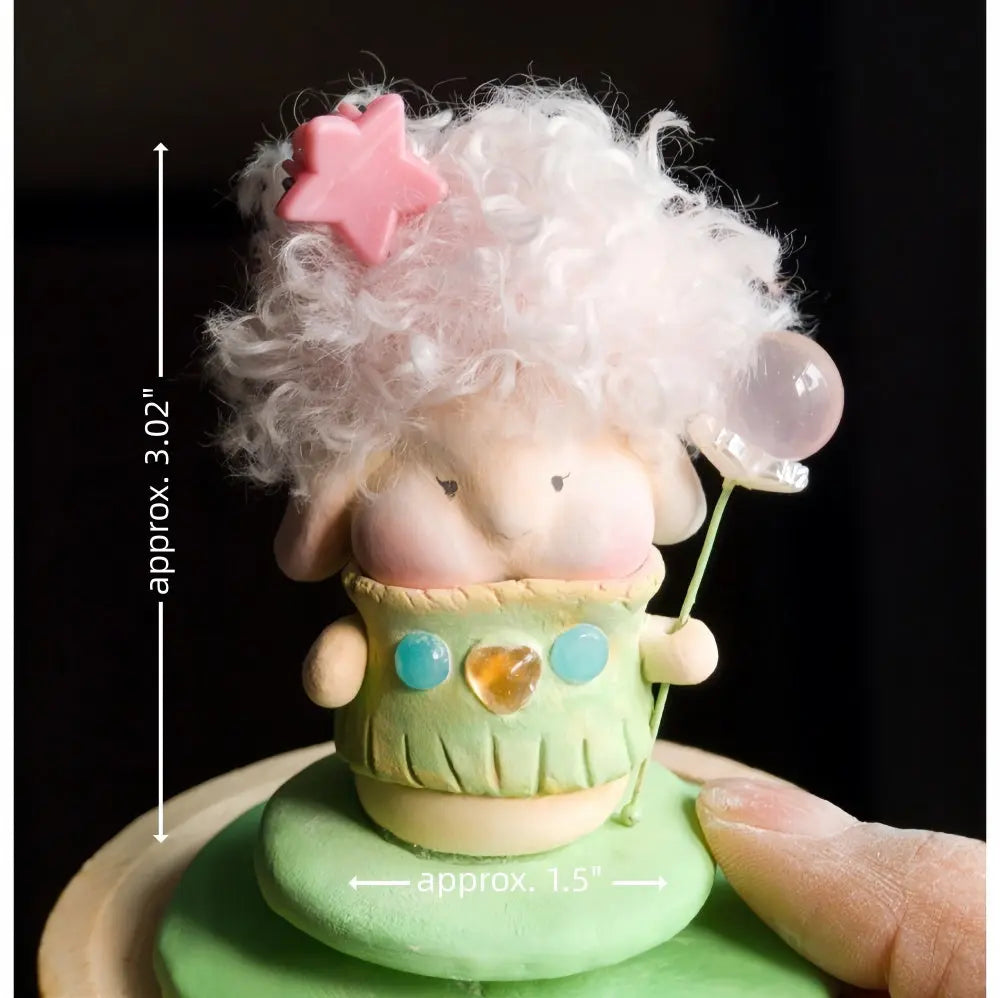 Customize | Soft & Adorable Rose Quartz Balloon Bunny Crystal Pet Shinepurity
