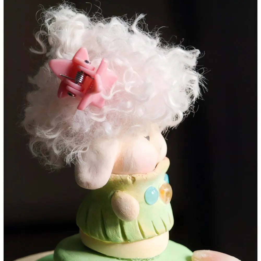 Customize | Soft & Adorable Rose Quartz Balloon Bunny Crystal Pet Shinepurity