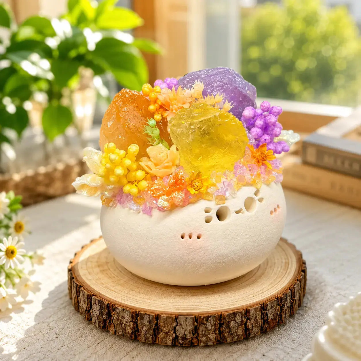 Secret Garden Crystal Pet Handmade Decor Shinepurity
