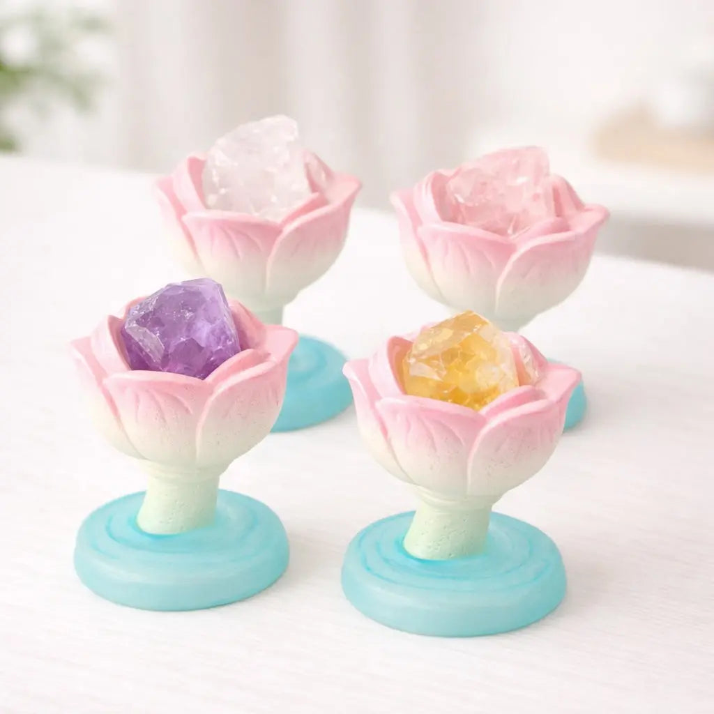 Crystal Bloom Decor — Mini Flower Crystal Ornament Shinepurity