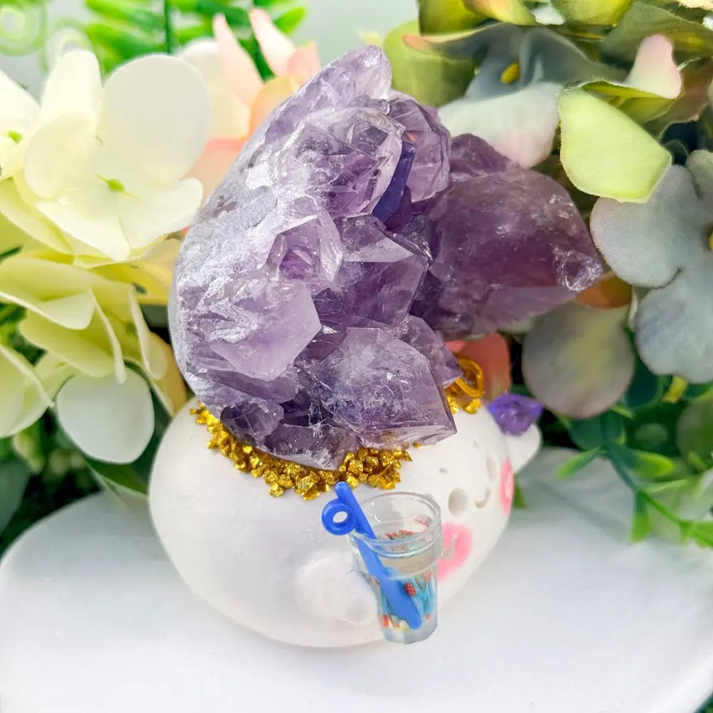 Amethyst Crystal Pet Bring Ease to Everyday Shinepurity