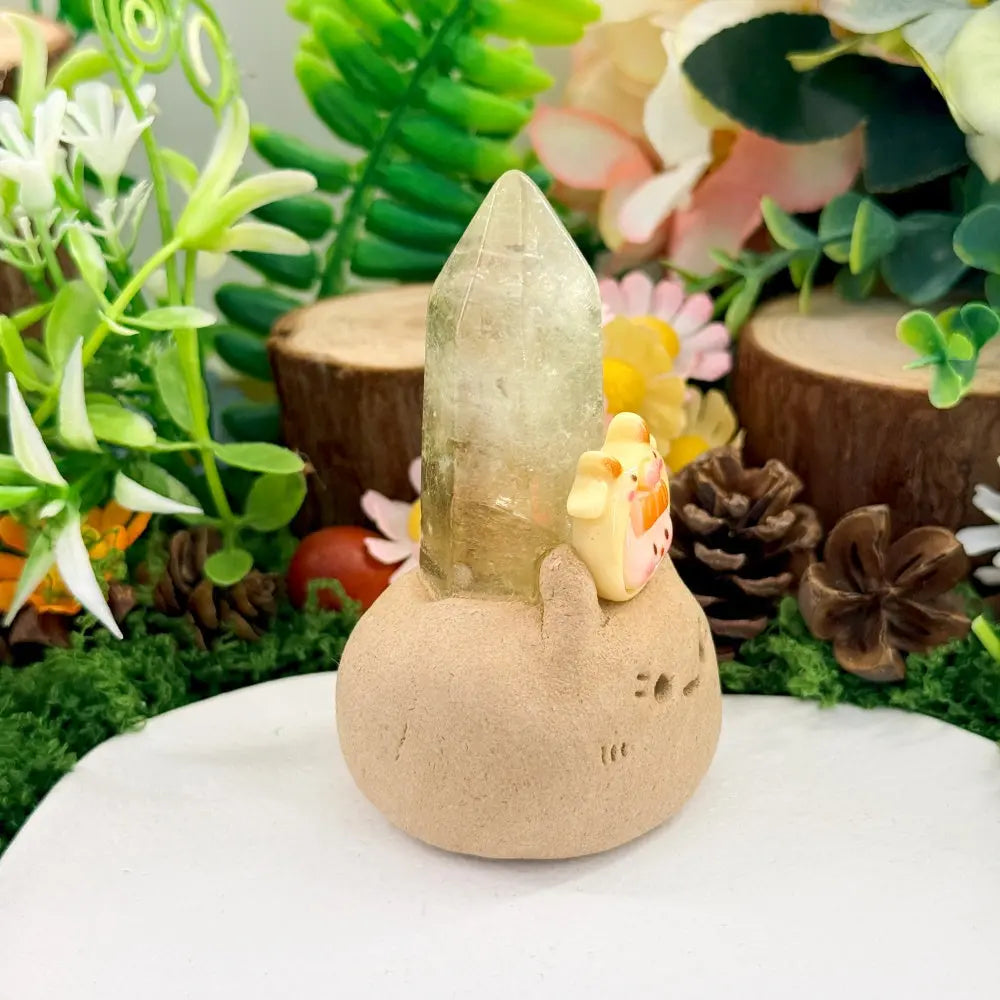 Taurus Citrine Crystal Pet | Bring Warmth and Stability into Your Everyday Shinepurity