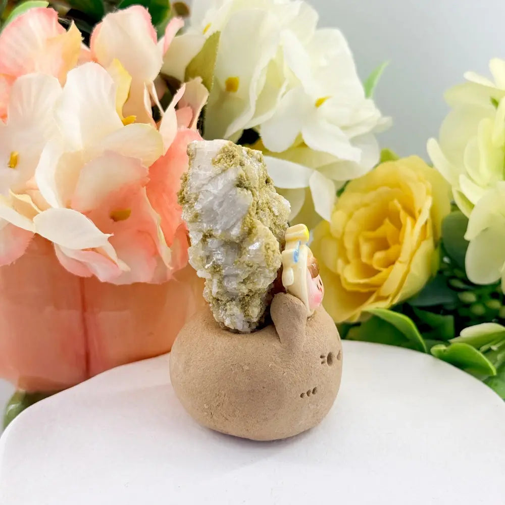 Libra Epidote Crystal Pet | Bringing Balance and Serenity to the Heart Shinepurity