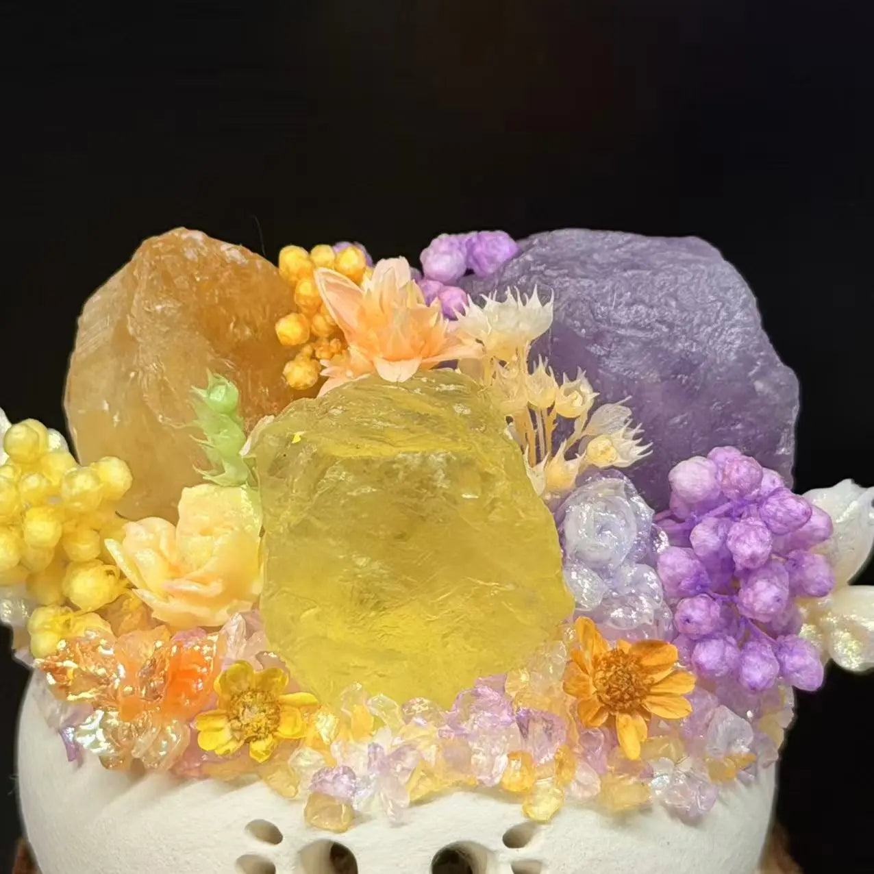 Secret Garden Crystal Pet Handmade Decor Shinepurity