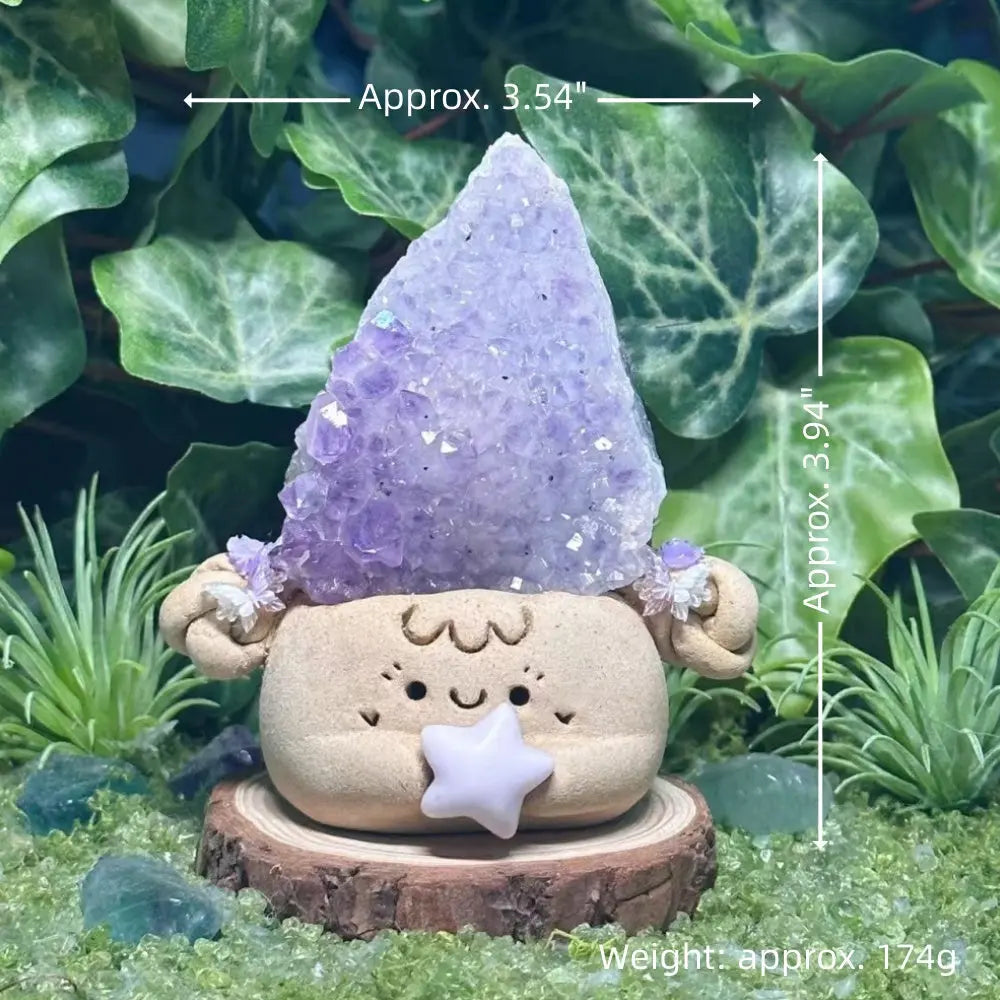 A Little Amethyst Starlight Crystal Pet Shinepurity