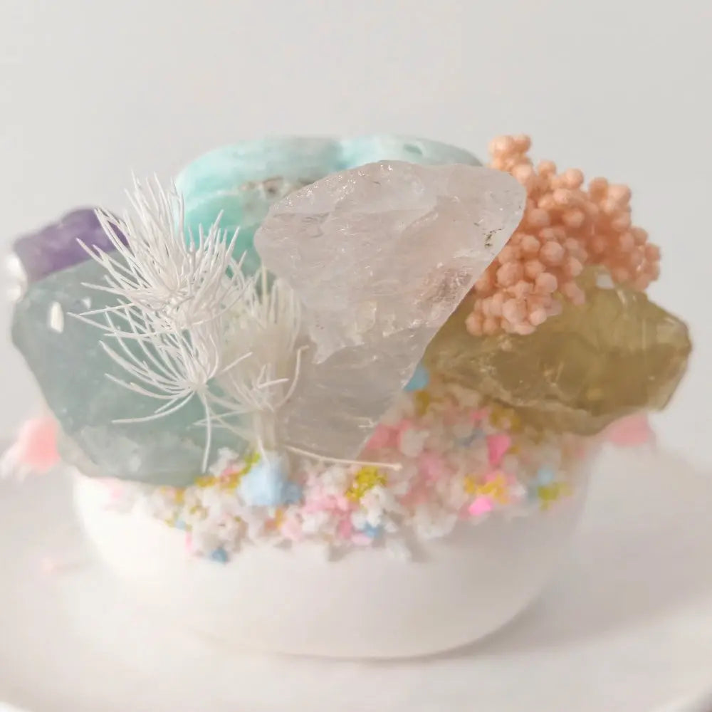 Customize | A Gentle Garden for Your Emotions Hemimorphite Heart Crystal Pet Shinepurity
