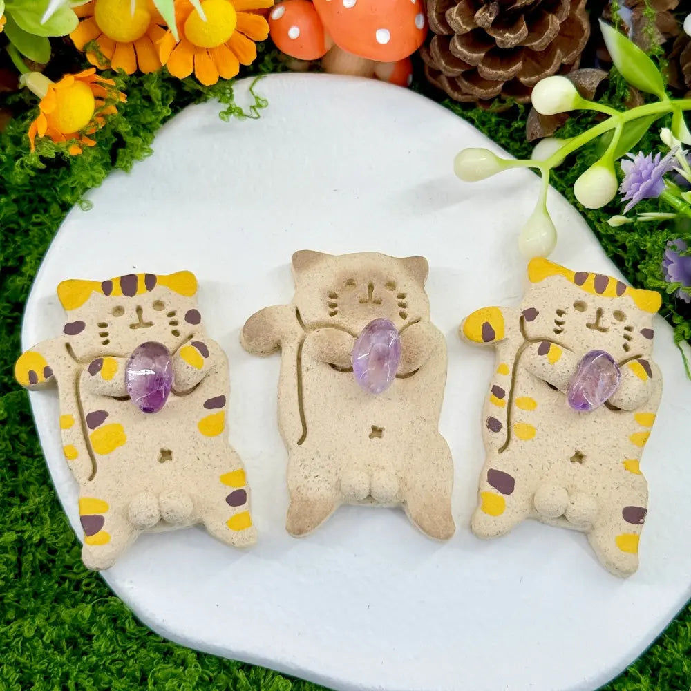 Cute Crystal Kitty Fridge Magnet(Shipped Randomly) Shinepurity