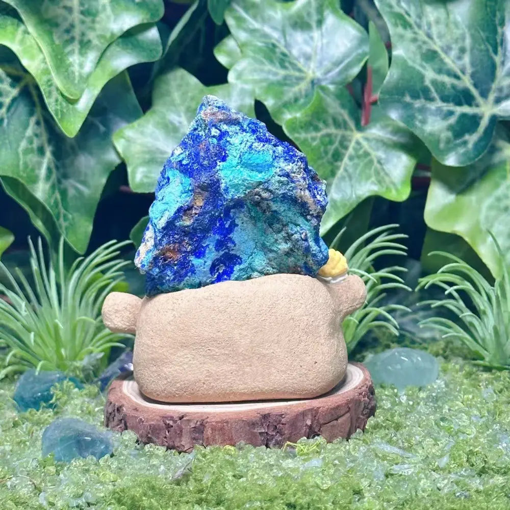Blue Energy Azurite Crystal Pet Shinepurity